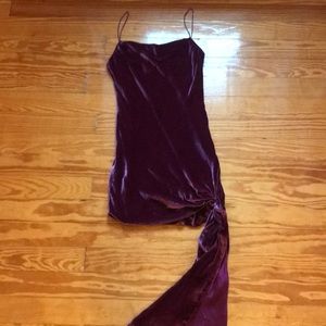 Cinq a sept Velvet dress